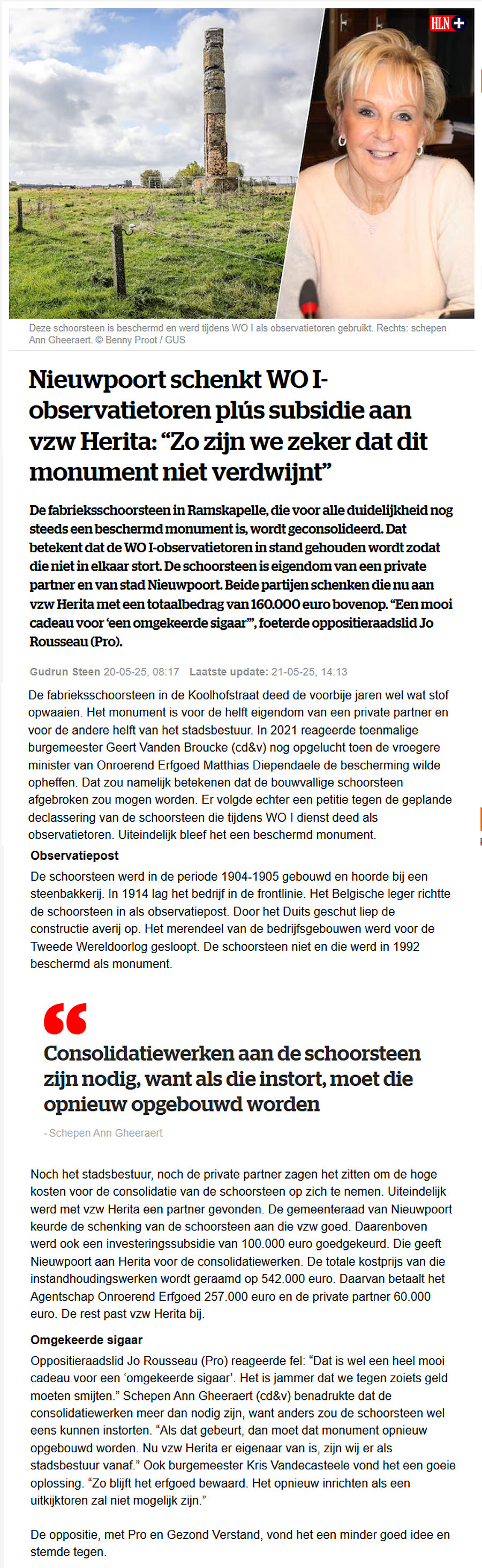 renovatie toren